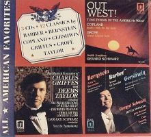 All American Favorites. Orkestermusik af Barber, Bernstein, Copland. m.fl. 3CD